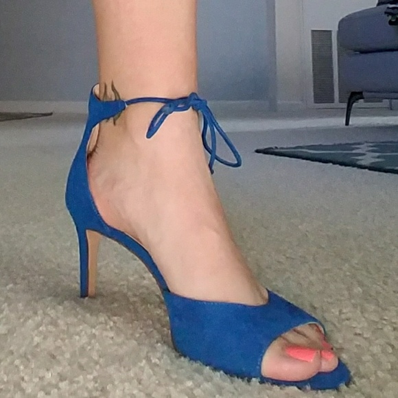 Nine West Shoes - Blue heels